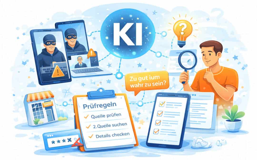 KI-Fallen erkennen. Deepfakes und Desinformation