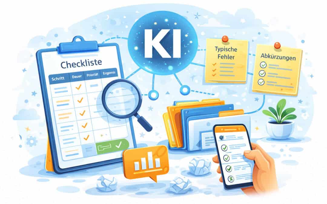 Checklisten mit KI erstellen. Weniger Chaos im Alltag