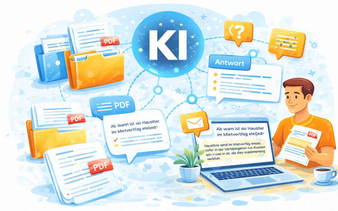 Eigene Dokumente nutzen. Antworten aus Ihren PDFs statt aus dem Bauch