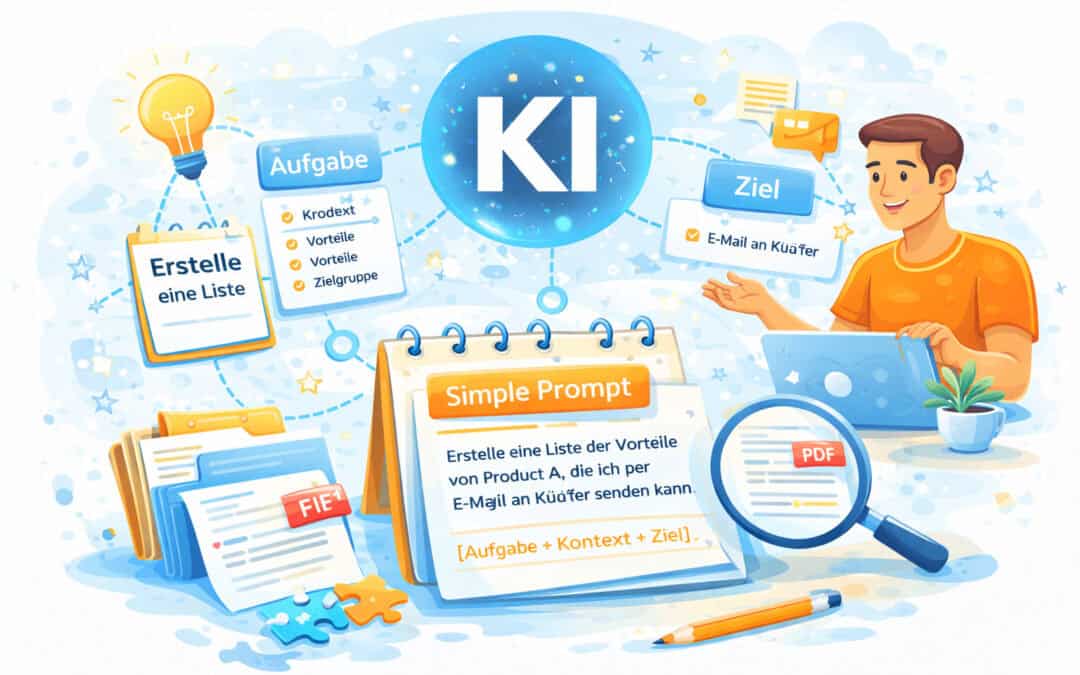 Die einfache Prompt-Formel. Damit KI versteht was Sie wollen