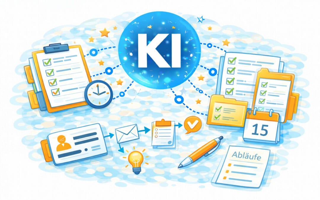 Aus Chaos wird Checkliste. KI macht Büro Abläufe sicher