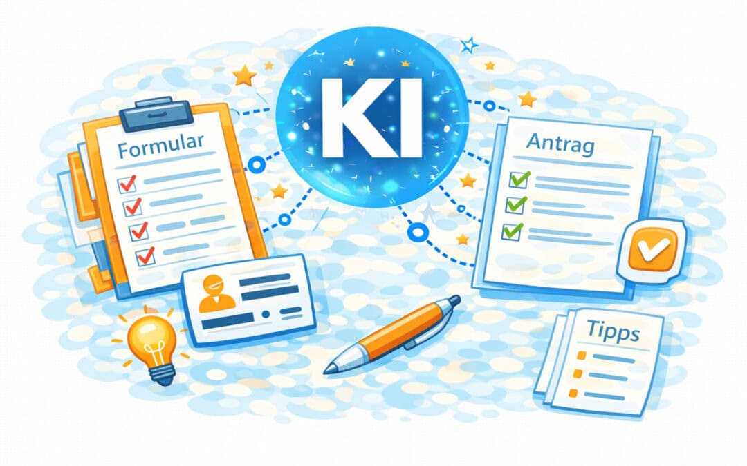 KI hilft beim Ausfüllen von Formularen. Schritt für Schritt erklärt