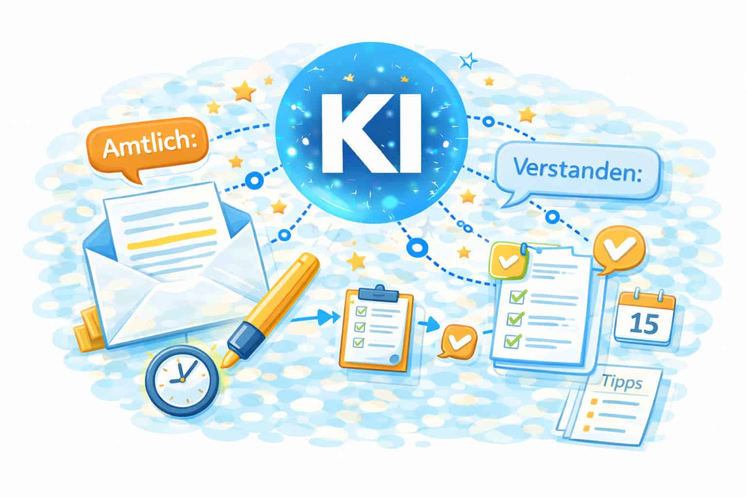 KI unterstützt bei Amtlich-Verständnis